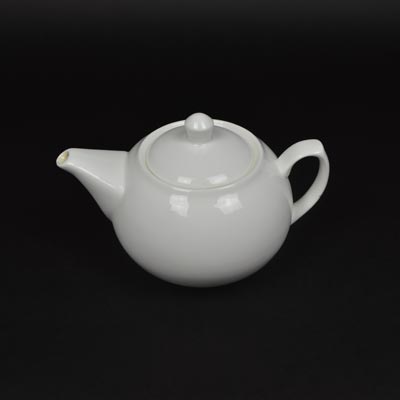 Orion White Ball 35oz Teapot