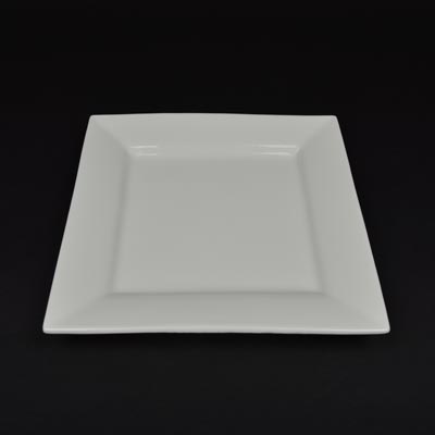 Orion White 10" Square Plate
