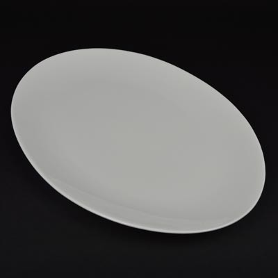 Orion White 16" Oval Platter
