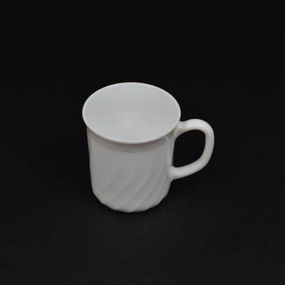 Trianon White 10oz Coffee/Tea Mug