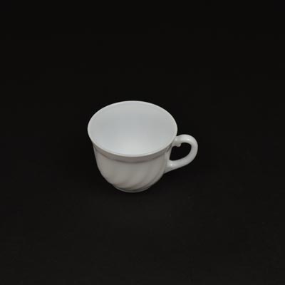 Trianon White 5oz Coffee Cup