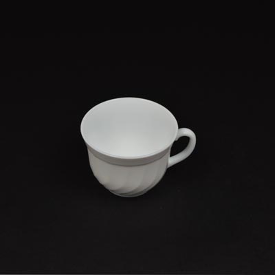 Trianon White 7oz Tea Cup