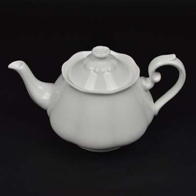Trianon White Teapot