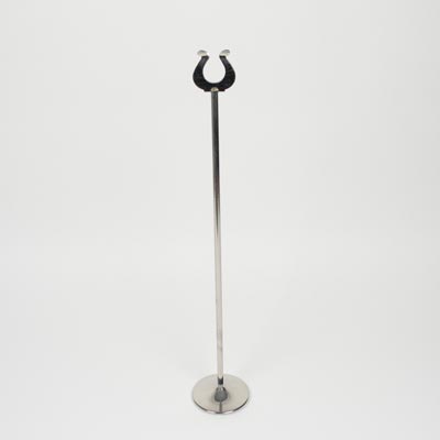 18" Stainless Steel Table Number Stand