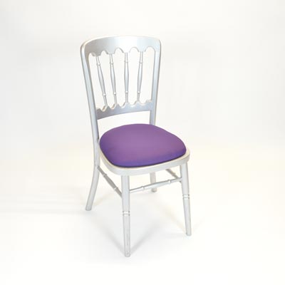 Deep Purple Pad for Banquet Chair