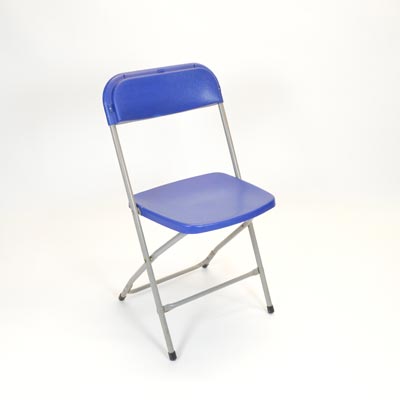 Royal Blue Samsonite Chair
