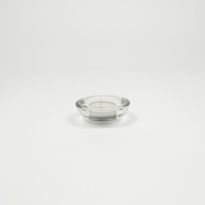 Plain Glass Tea Light Holders