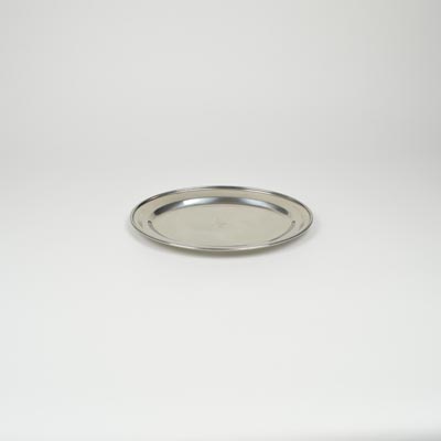 12" Stainless Steel Flat Oval Platter