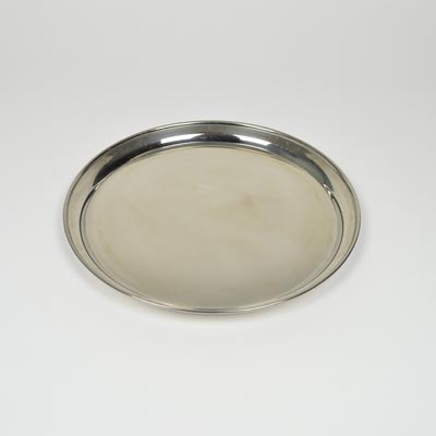 12" Stainless Steel Round Tray